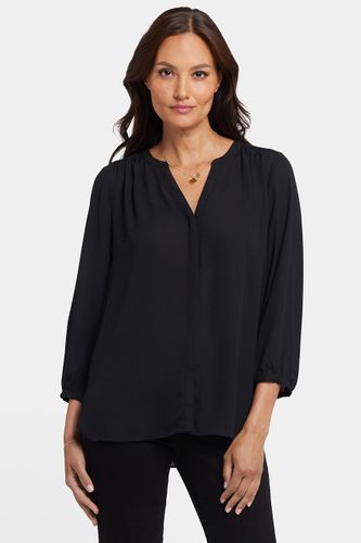 Pintuck Blouse | Black - Nydj - Modalova