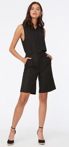 Relaxed Bermuda Short Stretch Linen | - Nydj - Modalova