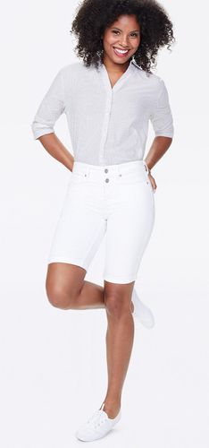 Briella Short White Premium Denim | - Nydj - Modalova