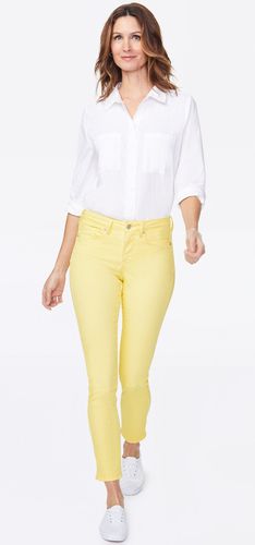 Alina Skinny in yellow Premium Denim | - Nydj - Modalova