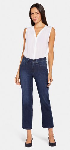 Marilyn Straight Ankle Jeans Dunkelblau Premium Denim | - Nydj - Modalova