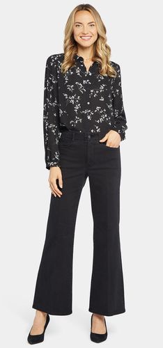 Major Wide Leg Jeans Black Waist-Match™ Denim | - Nydj - Modalova