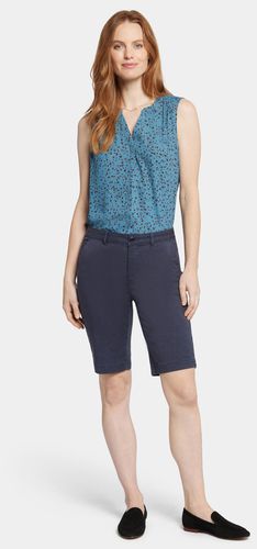 Bermuda Short Dark Blue Stretch Twill | - Nydj - Modalova