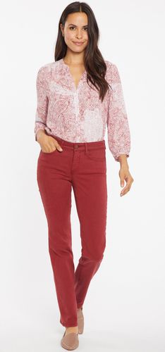 Marilyn Straight Red Premium Denim | - Nydj - Modalova