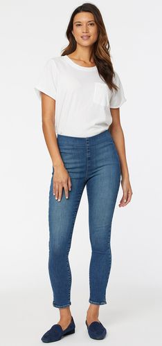 Pull-On Skinny Ankle Medium Blue SpanSpring™ Denim | - Nydj - Modalova