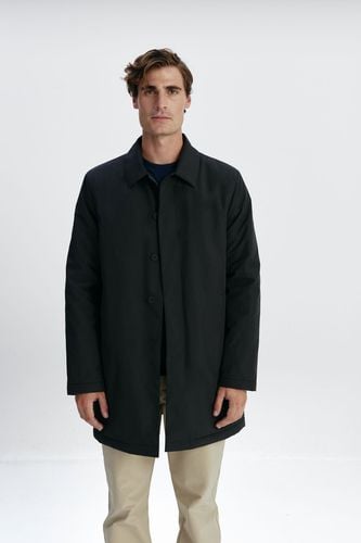 Abrigo Negro Air Coat - Sepiia - Modalova