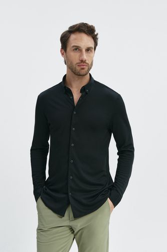 Camisa casual hombre negra Medium - Sepiia - Modalova