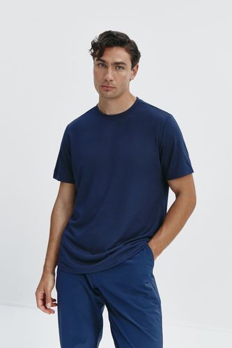 Camiseta hombre azul zafiro - Sepiia - Modalova