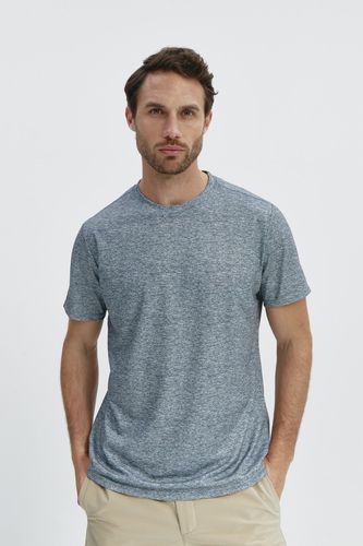Camiseta hombre gris melange - Sepiia - Modalova