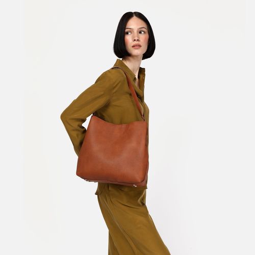 Conti bolso hobo con asa regulable - Misako - Modalova