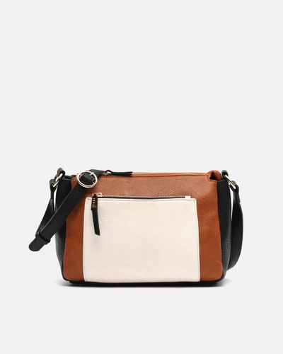 Minervi bolso bandolera pequeño tricolor - Misako - Modalova