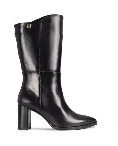 Bota Tacón Agatha Piel Negro 36 - POPA - Modalova