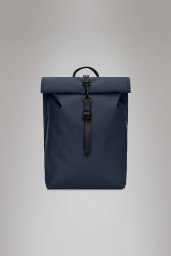 Rains Rolltop Rucksack Mini - Navy - Rains - Modalova