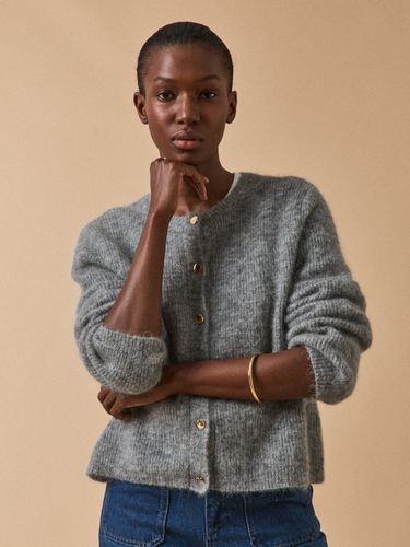 Gilet femme avec laine et mohair - Cyrillus - Modalova