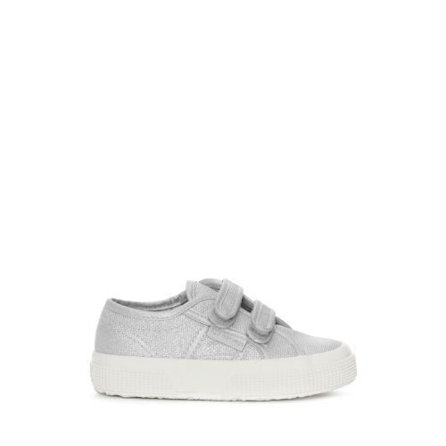 KIDS STRAPS PEARL MATTE CANVAS - Le - Sneaker - Niña - GRIS PLATA-FAVORIO - Superga - Modalova