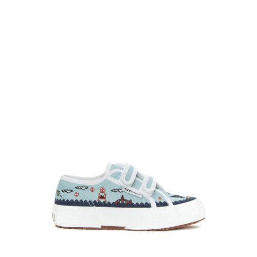 Kids Straps Game - Scarpe - Sneakers - Blu - Unisex - 30 - Superga - Modalova