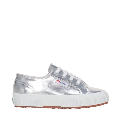 Kids Mirror Synthetic Material - Scarpe - Sneakers - Grigio - Unisex - 23 - Superga - Modalova