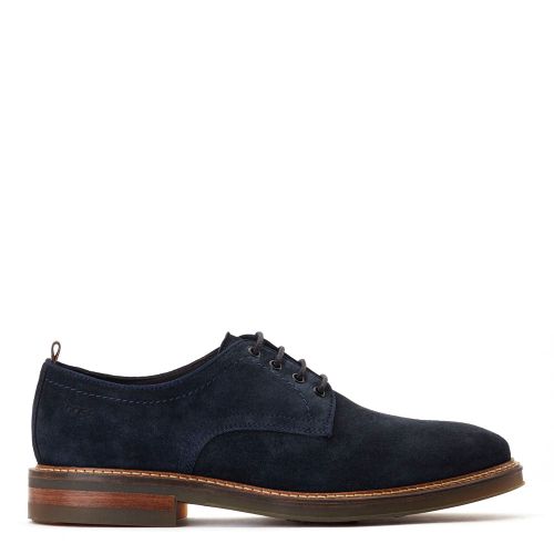 ™ Mens Tatra Suede Suede Derby Shoes UK 8 - Base London - Modalova