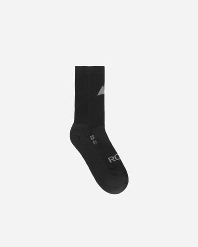 ROA Logo Socks Black 39-42 - Black - ROA - Modalova