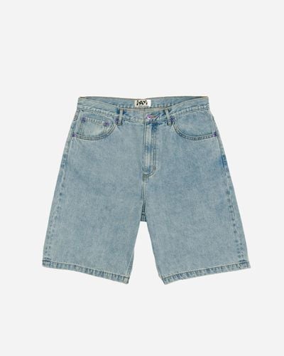 Gateway Troop Denim Shorts XS - BLEACH WASH - P.A.M - Modalova