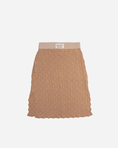 Nadia Wire Scallop Skirt Beige - 2 - Nadia Wire - Modalova