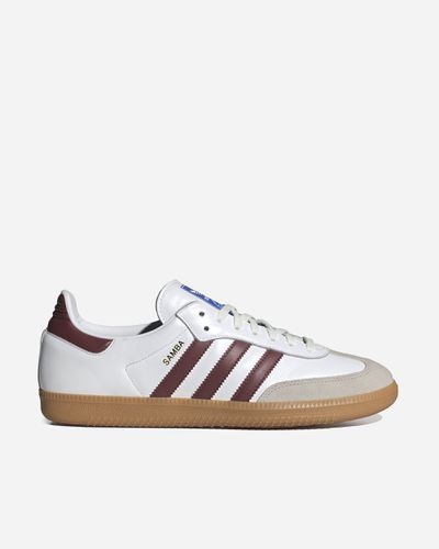 Samba OG FTWWHT/CBURGU/GUM3 - 43 1/3 - Adidas Ori - Modalova