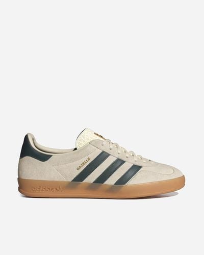 Gazelle Indoor 37 1/3 - CREWHT/CGREEN/GUM3 - Adidas Ori - Modalova