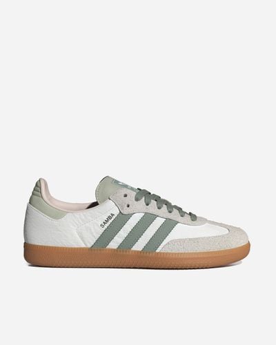 Samba OG 43 1/3 - FTWWHT/SILGRN/PUTMAU - Adidas Ori - Modalova