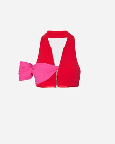 Nike x JACQUEMUS Halter Top UNIVERSITY - L - NIKE QS/TZ - Modalova