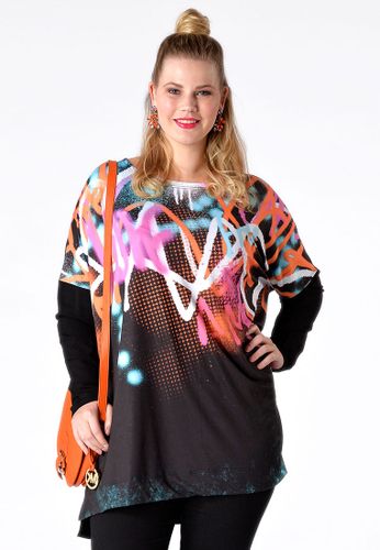 Shirt weit graffiti - Yoek - Modalova