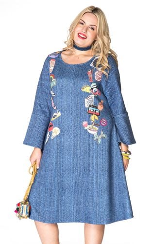 Dress denim/emoji - Yoek - Modalova