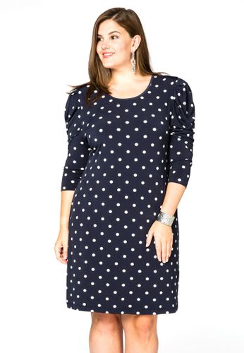 Kleid drapiert Ärmel DOTS - Yoek - Modalova