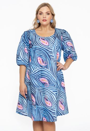 Kleid A-Linie PAISLEY mit Puffärmeln - Yoek - Modalova