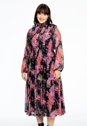 Kleid mit gesmoktem Ausschnitt SCRATCH - Yoek - Modalova