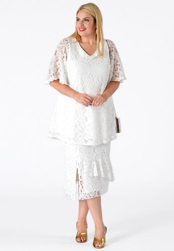 Skirt ruffled LACE - Yoek - Modalova