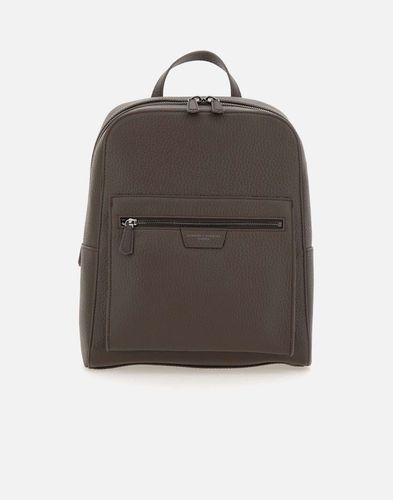 Florenz Dunkelbrauner Leder-Rucksack - Gianni Chiarini - Modalova