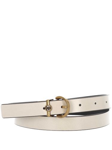 Liebe H2 Schwarz Weiß Gürtel - Pinko - Modalova