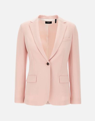 Pastellrosa taillierte Blazer - Theory - Modalova
