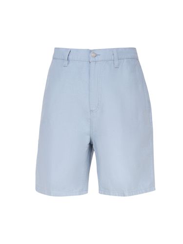 Helle Blaue Baumwollmischung Knie-Shorts - Carhartt WIP - Modalova