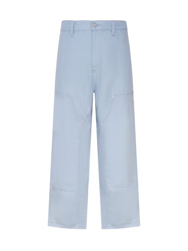 Hellblaue entspannte, zulaufende Hose - Carhartt WIP - Modalova