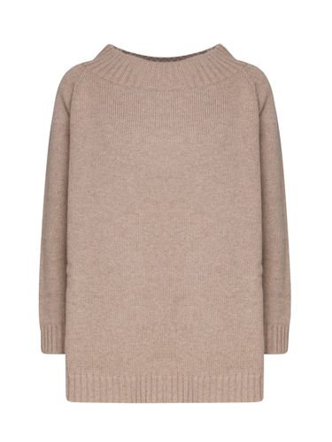 Rundkragenpullover aus Wolle und Kaschmir-Mischung - Max Mara - Modalova