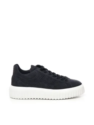 H-Streifen Blau Memory Foam Sneaker - Hogan - Modalova