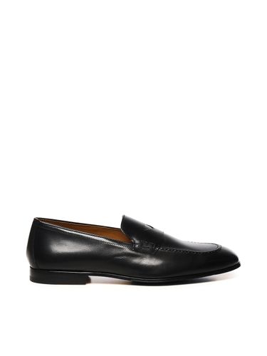 Schwarze Leder-Pennyloafer - Doucal's - Modalova