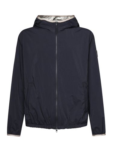 Nylon-Windbreaker mit Kapuze in Blau - Fay - Modalova
