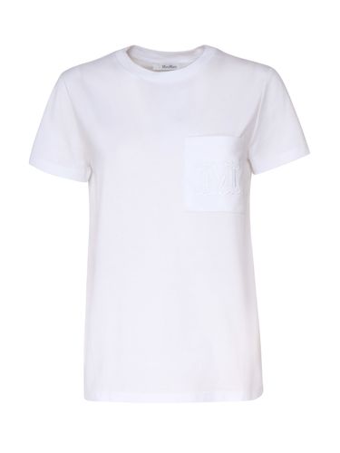 Reine Baumwolle Weißes T-Shirt für Frauen - Max Mara - Modalova