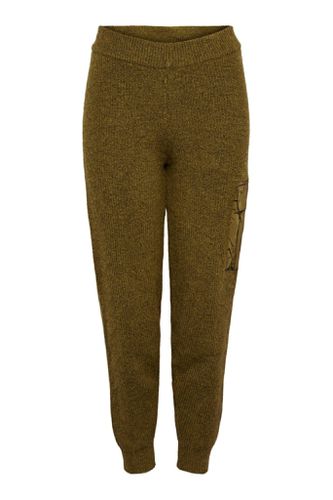 Naura Strick Pants - Firgrünn - PIECES - Modalova