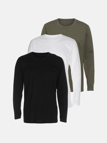 Basic Langarm T-Shirt- Paketangebot - Mann - TeeShoppen - Modalova