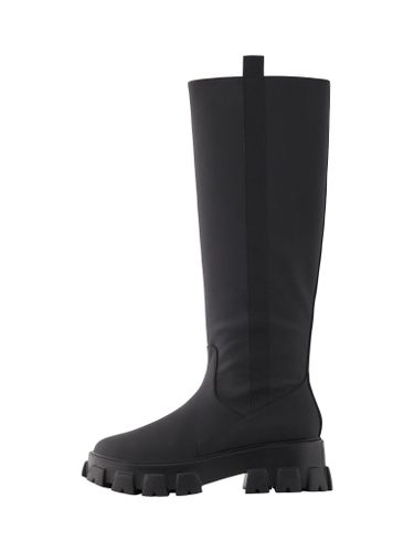 Adrianna Knie hohe Stiefel - schwarz - PIECES - Modalova