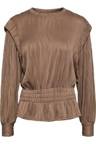 Anela Smock Bluse - Fossil - PIECES - PIECES - Modalova