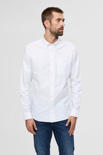 Rick Flex -Shirt - Weiß - Mann - Selected Homme - Modalova